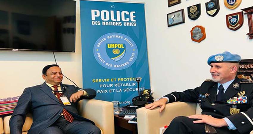 UN police adviser praises Bangladesh police for maintaining world peace