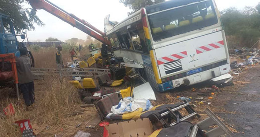 39 killed in Senegal bus disaster