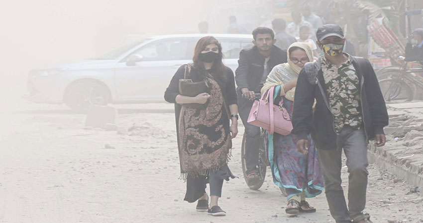 Dhaka’s air continues to be most polluted in the world this morning