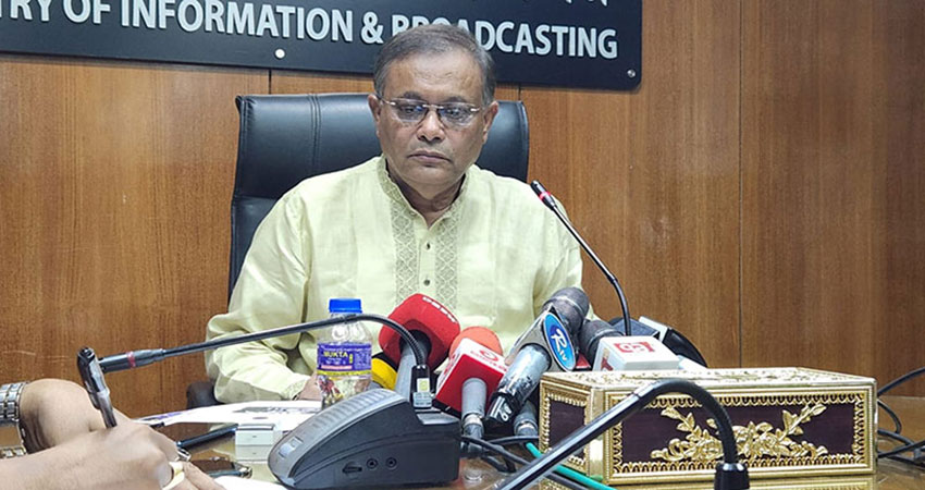 BNP hasn’t moved away from ‘destructive politics’: Hasan Mahmud