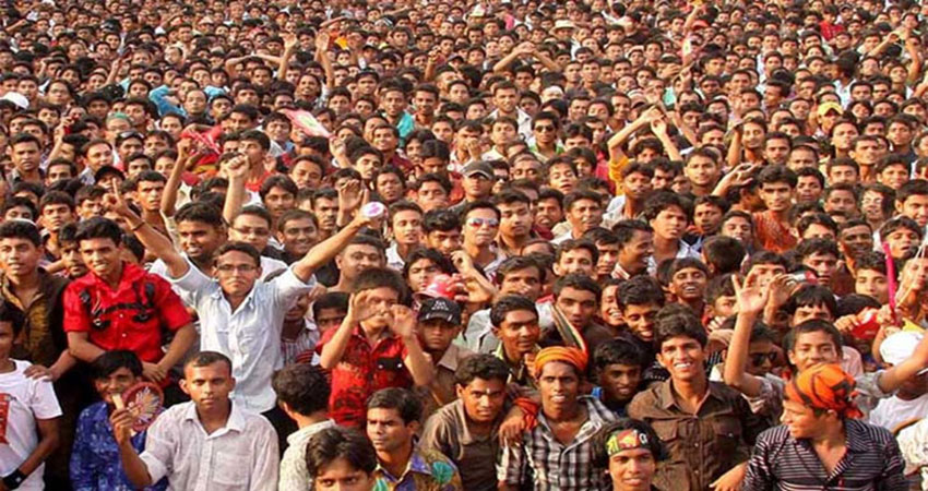 Bangladesh population 16.98 crore