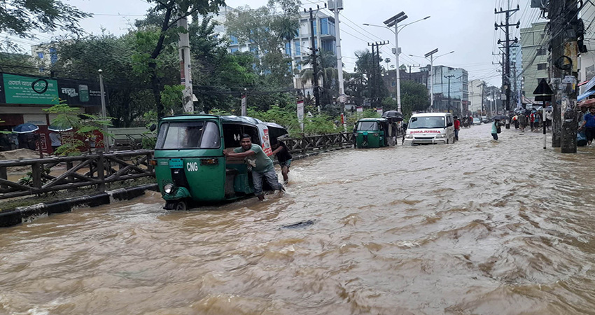 Bangladesh for working with India to avoid flood damages