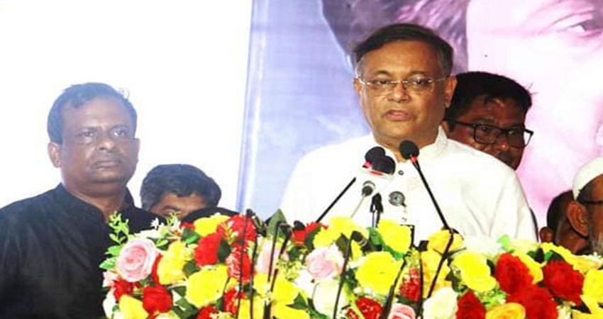 BNP is trying to make country unstable: Hasan