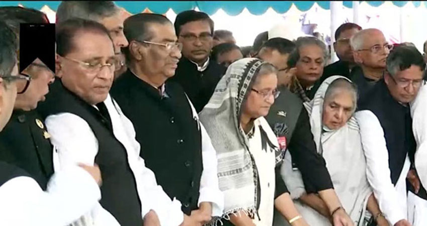 PM pays tributes to Bangabandhu at Tungipara