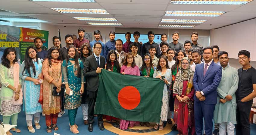 Bangladesh Consulate hosts reception for newly admitted Bangladeshi students in Hong Kong