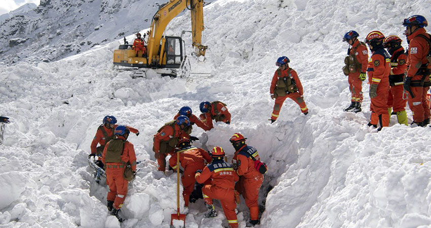 Search for Tibet avalanche survivors ends, death toll 28