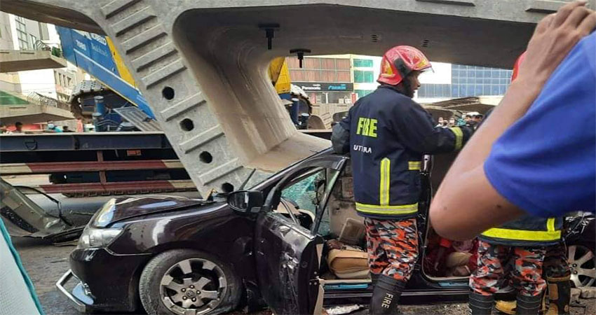 BRT was not informed about girder moving; contractor responsible for accident: BRT MD