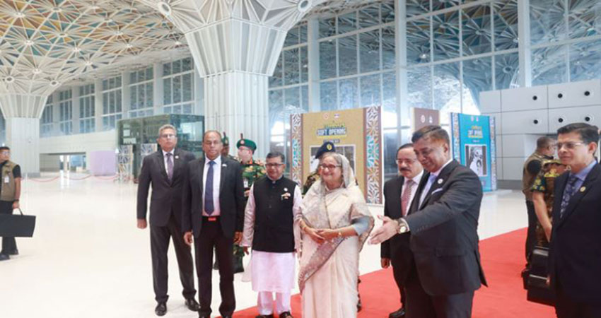 Soft opening of Dhaka airport's 3rd terminal