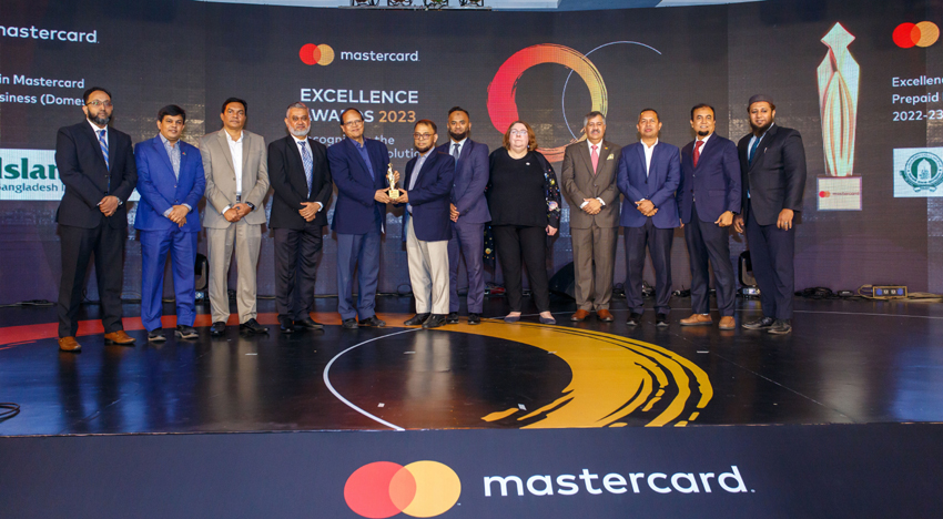 Islami Bank achieves Mastercard Excellence Award