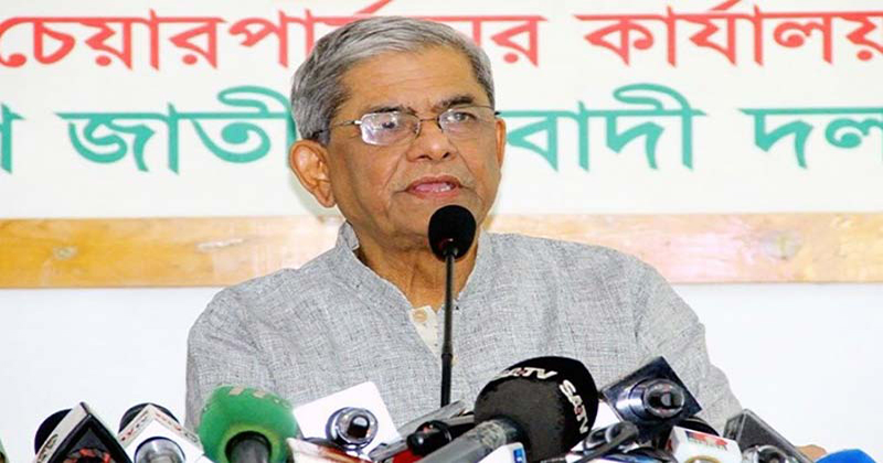 Despite unelected, we urge govt to send Khaleda abroad: Fakhrul