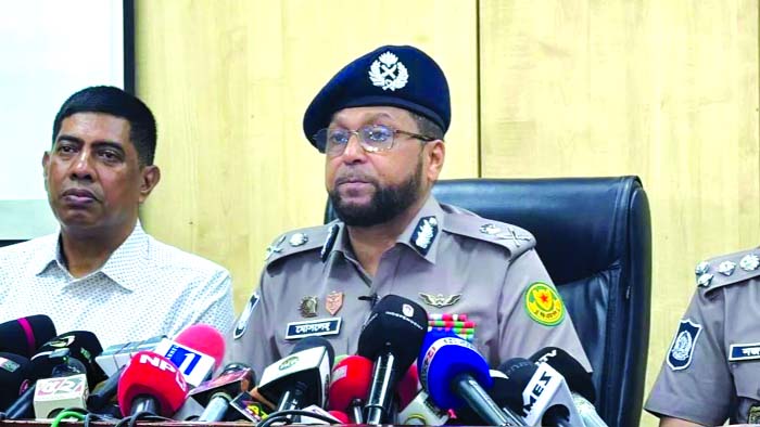 DMP chief vows ‘zero tolerance’ against crimes in capital