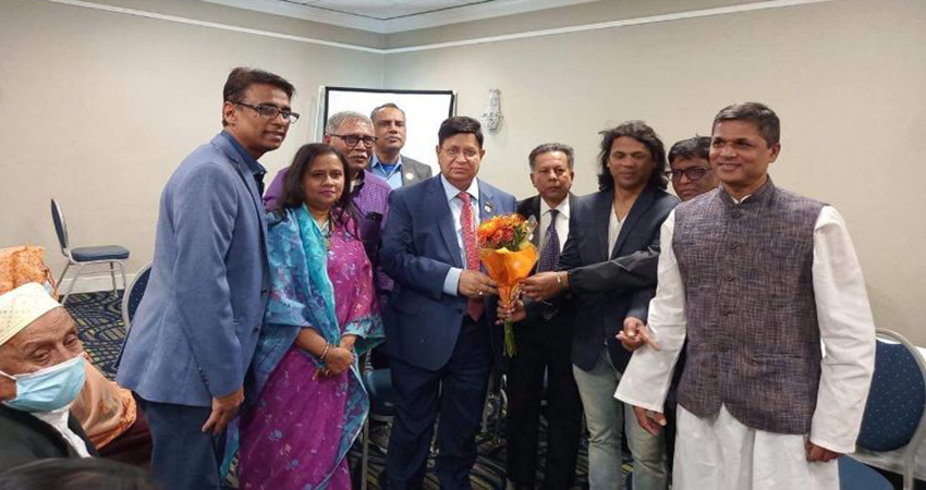 FM Momen joins Bangabandhu Foundation view exchange meeting in Virginia