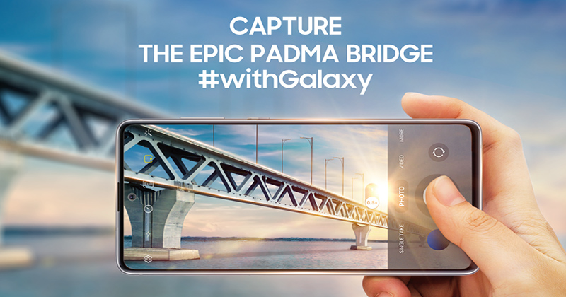 Samsung celebrates inauguration of Padma Bridge with photography campaign