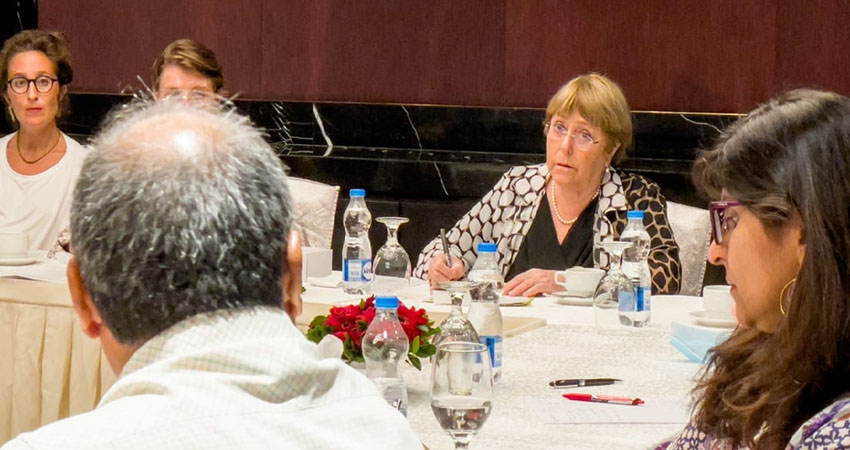 Civil society needs space, enabling conditions: Bachelet