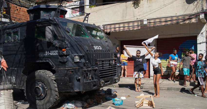 At least 33 killed in five days of Brazil police raids