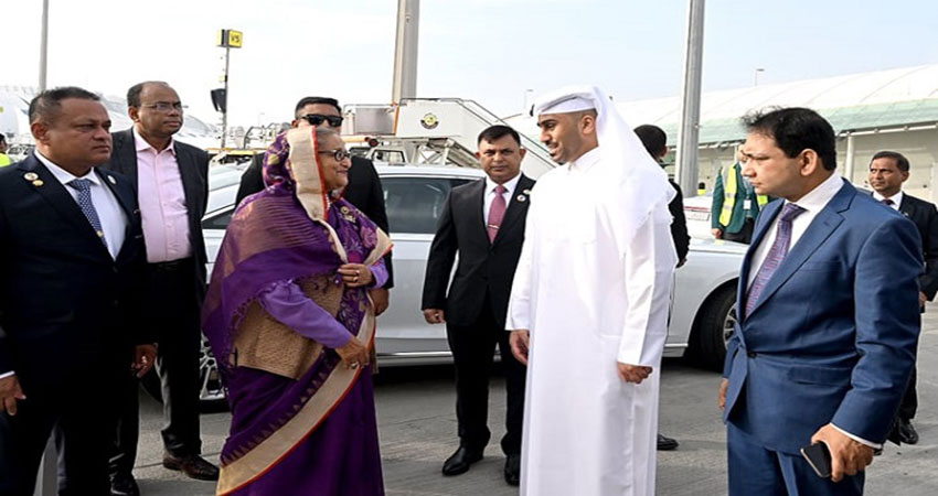 PM leaves Doha for home