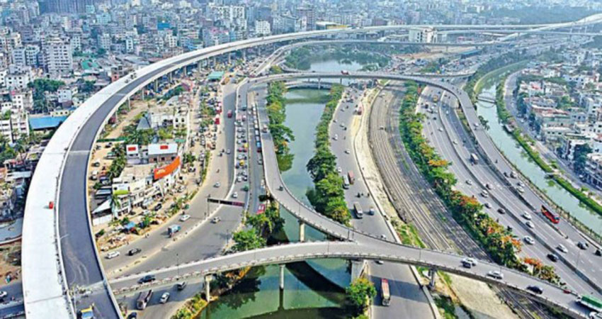 Elevated expressway opens to public, huge traffic in Banani-Mahakhali