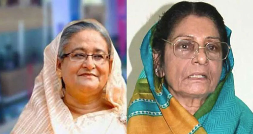 Raushan Ershad pays courtesy call on PM Sheikh Hasina