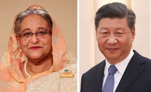 Chinese President congratulates Sheikh Hasina on her re-election as PM