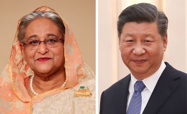 President of China congratulates Sheikh Hasina on winning reelection as prime minister
