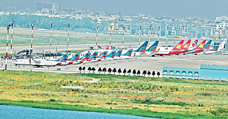 Flights operation at Dhaka airport to be closed for 5 hrs a night from Feb 2