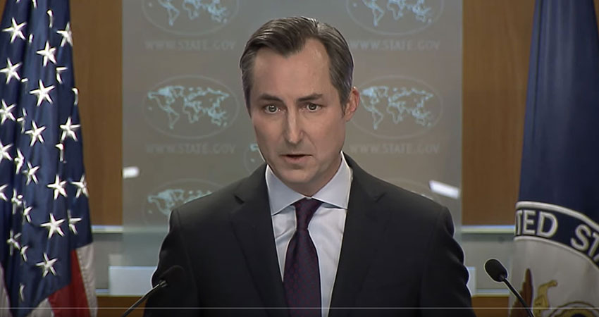 US wants to see JS polls carried out peacefully: State Department
