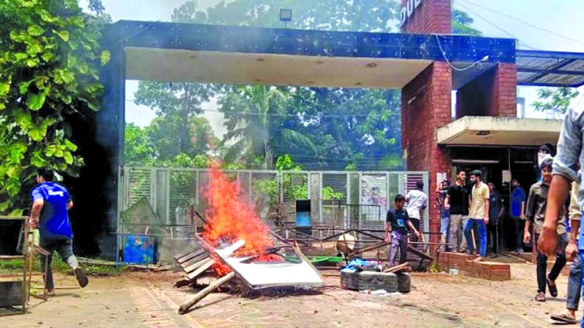 JCD accuses Chhatra Shibir of fueling unrest at DUET