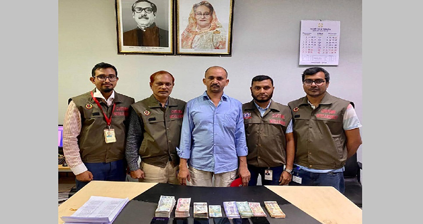 One held with foreign currency worth Tk 73 lakh at Chattogram Airport