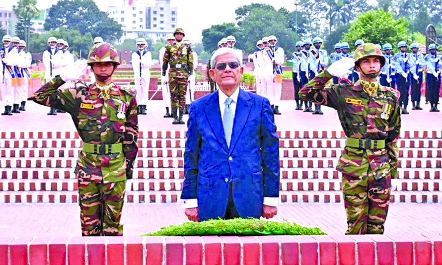 President pays tribute at National Memorial