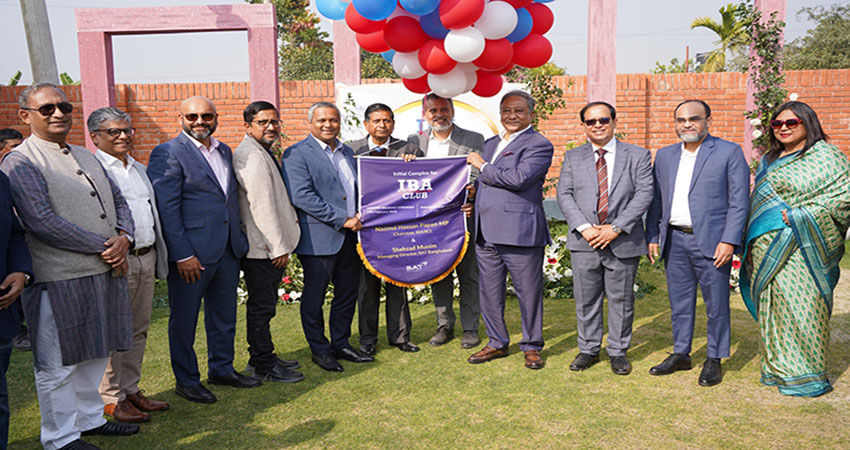 IBA Alumni inaugurate their clubhouse in Purbachal New Town