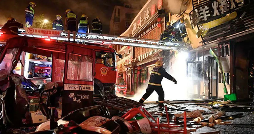 Restaurant explosion kills 31 in northwest China