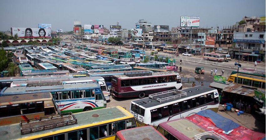 Bus services resume on Sylhet-Mymensingh route