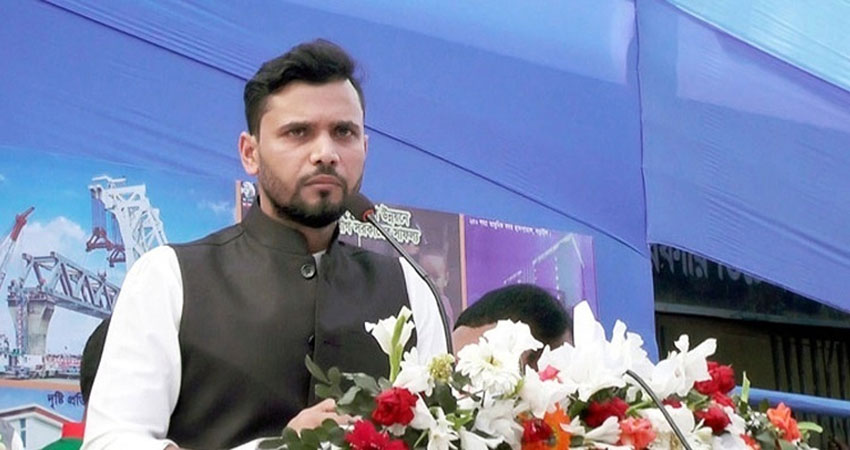 Mashrafe made Awami League's youth and sports secretary