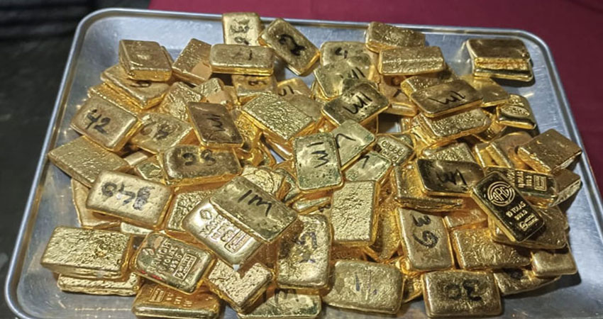 Biman mechanic held with 68 gold bars at Dhaka Airport