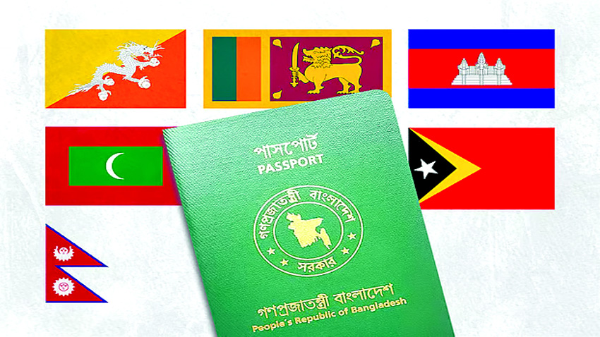 Bangladeshis can travel to six Asian countries without visa