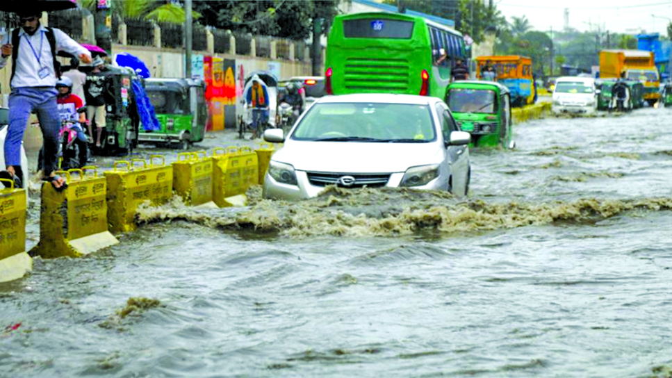Low-lying areas of Chattogram  submerged after 201mm rain