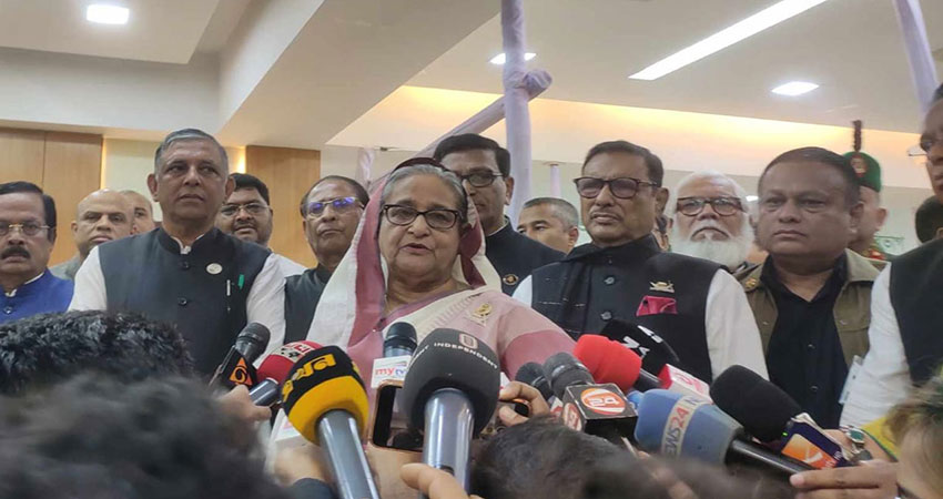 Govt can be changed by vote : Sheikh Hasina