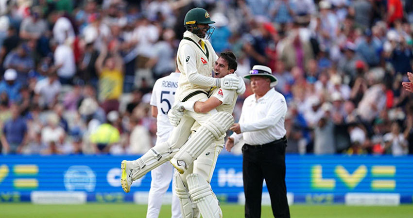 Cummins sees Australia to thrilling win in Ashes opener