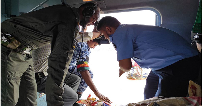 BAF continues to distribute relief among flood-hit people of Sylhet region