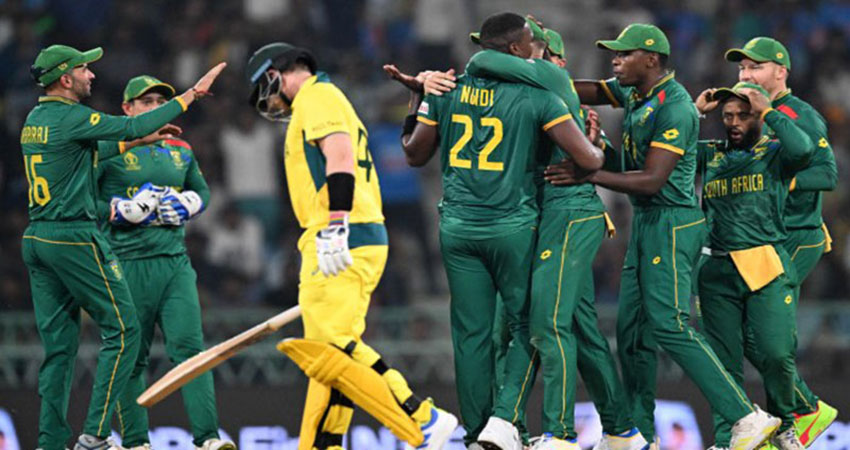 South Africa beat Australia by big margin of 134 runs