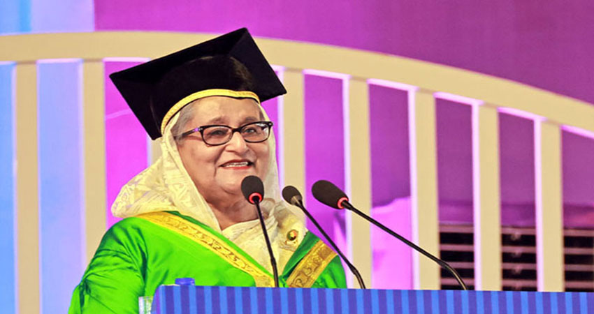 PM wants to develop Bangladesh enriched with knowledge, science