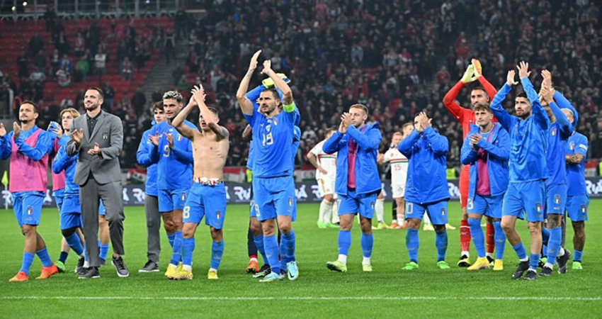 Italy beat Hungary for consolation of Nations League final-four