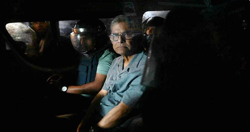 BNP faces mass arrests, Fakhrul sent to jail