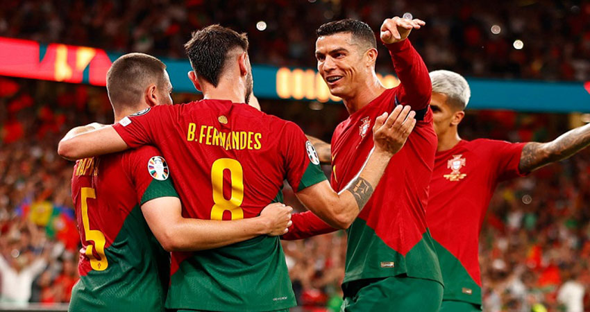 Portugal win in Euro 2024 qualifying as Scotland stun Haaland's Norway