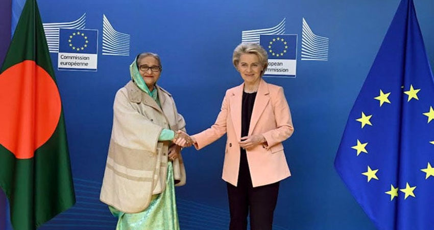 PM seeks EU's GSP+ facility after Bangladesh's LDC graduation