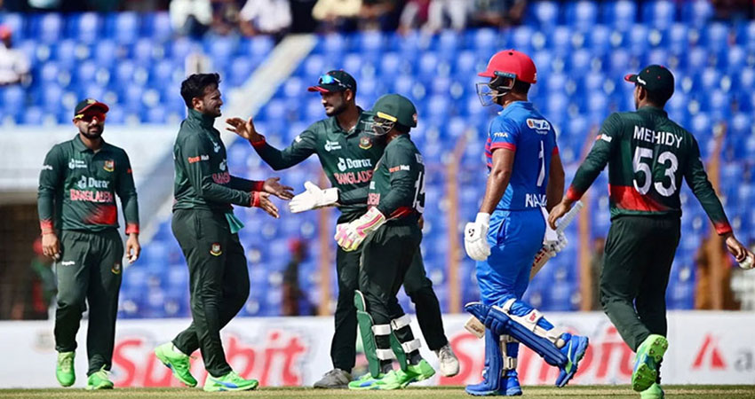 Bangladesh beat Afgans by 7 wickets in 3rd ODI, avoid withwash