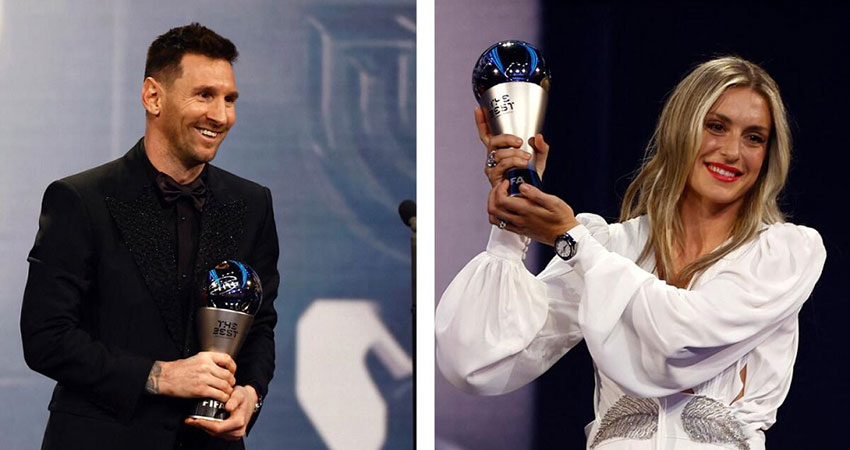 Messi beats Mbappe to FIFA Best prize, Putellas claims women's award