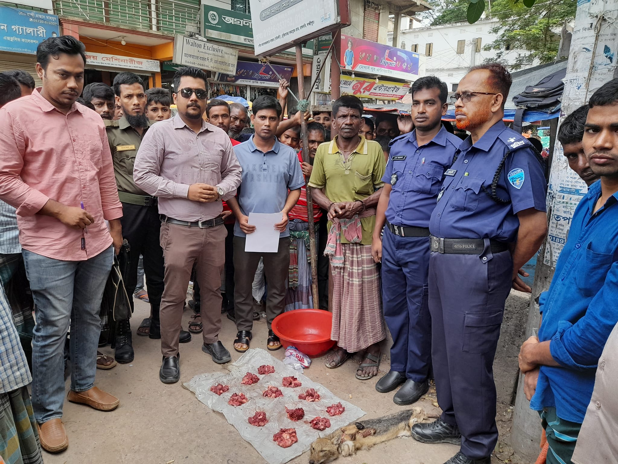 রামগতিতে শিয়ালের মাংস বিক্রির দায়ে জেল