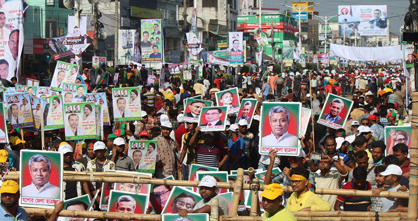 BNP rally: Supporters gather venue defying transport strike