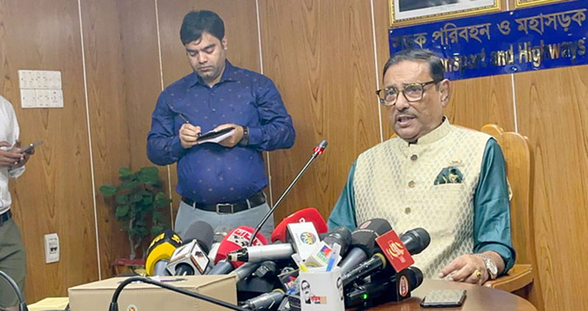 Election won’t be held as per anyone’s prescription: Quader